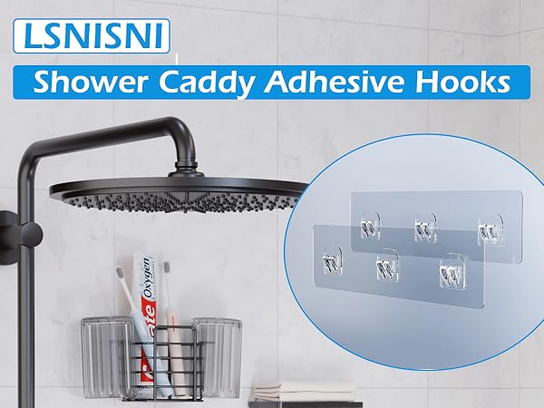 shower caddy adhesive