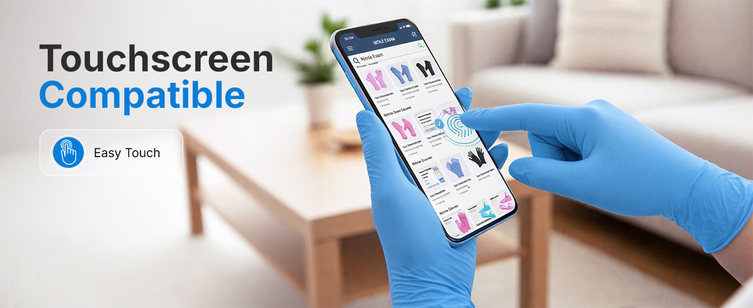 Disposable Nitrile Exam Gloves