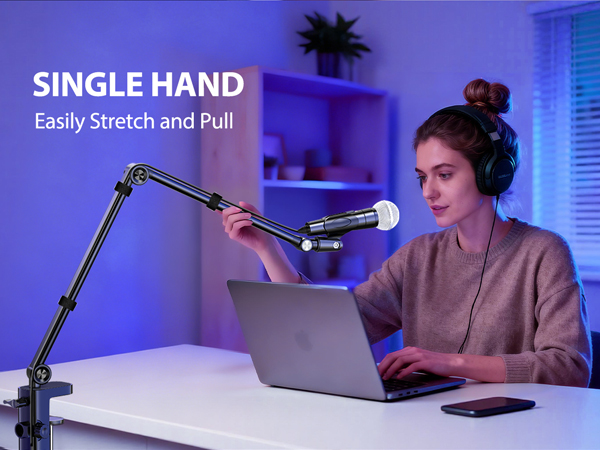 low profile mic arm
