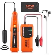 VEVOR Underground Cable Locator, 3 FT Max. Detection Depth, Wire Tracer Break Detector Finder wit...