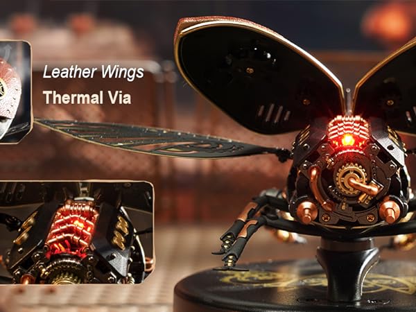 ROKR 3D metal model kits insect 3d puzzle for adults mi01