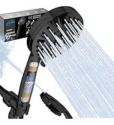 Filtered Shower Head with handheld, 10 Functions High Pressure showerhead with 79