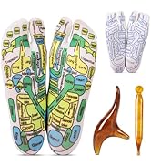 Worive Reflexology Socks Set with Tools, 2 Pairs Chiro Acupressure Acupuncture Trigger Point Foot...