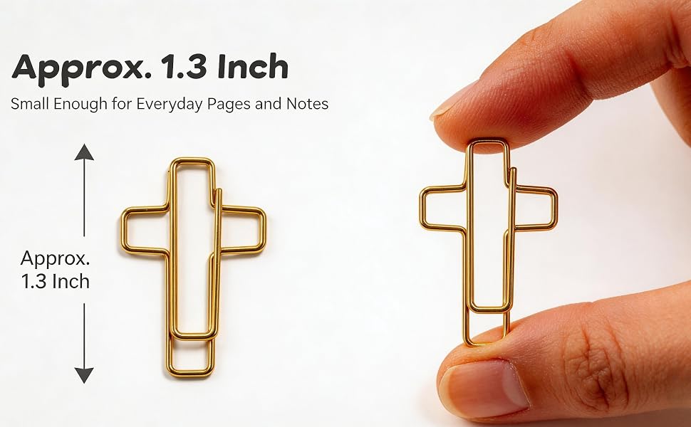 cross paper clips