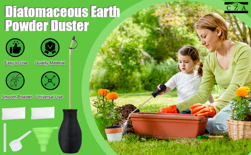 Diatomaceous Earth Powder Duster