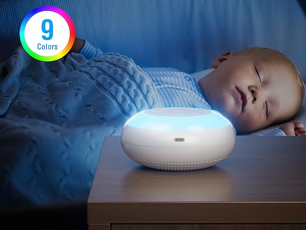 Sleep Sound Machine with Ambient Light