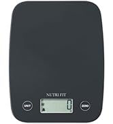 NUTRI FIT Digital Food Scale, 11lb Kitchen Scale Digital Weight, Cooking Scale for Food Ounces an...