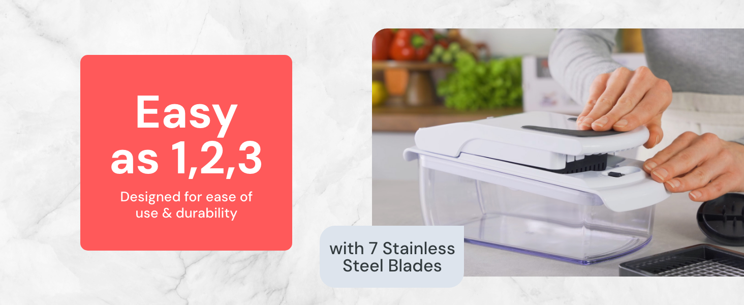 Fullstar vegetable chopper ease of use