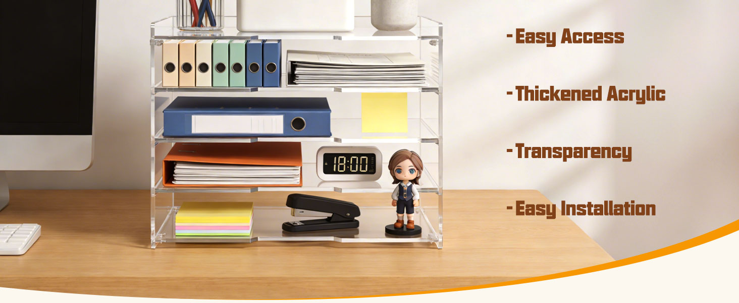 acrylic file organizer