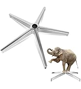 Office Chair Base Replacement Parts -Heavy Duty Reinforced Sturdy Metal Leg Desk Chair Base Repla...