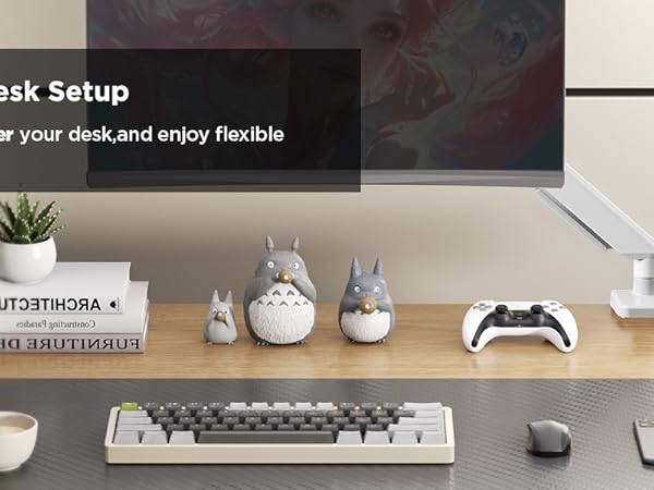 streamline desk setup