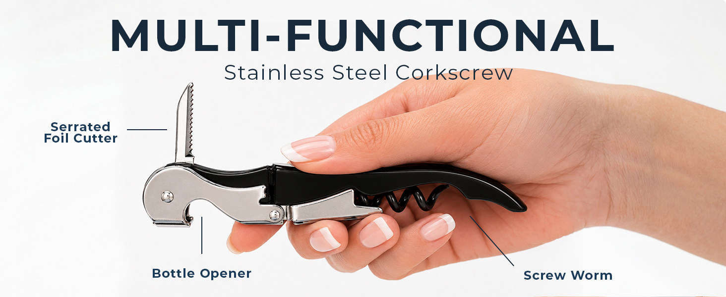 Corkscrews for Wine Bottles