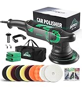 BATOCA Dual Action Polisher, Auto Buffers and Polishers, da Buffer for Car Detailing, 6 Inches an...