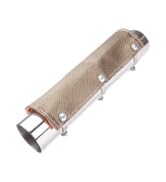 Design Engineering 010451 Titanium Pipe Shield 6" x 2' Exhaust Heat Shield