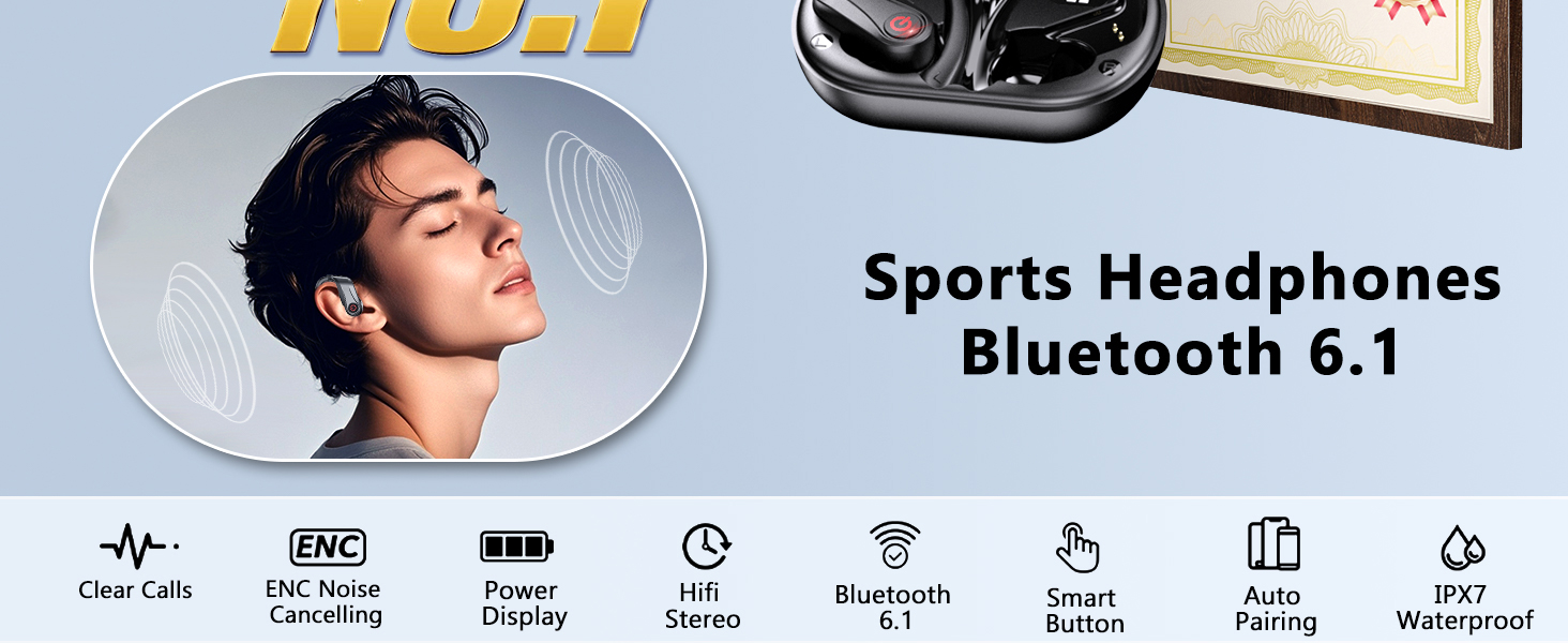 sport bluetooth headphones