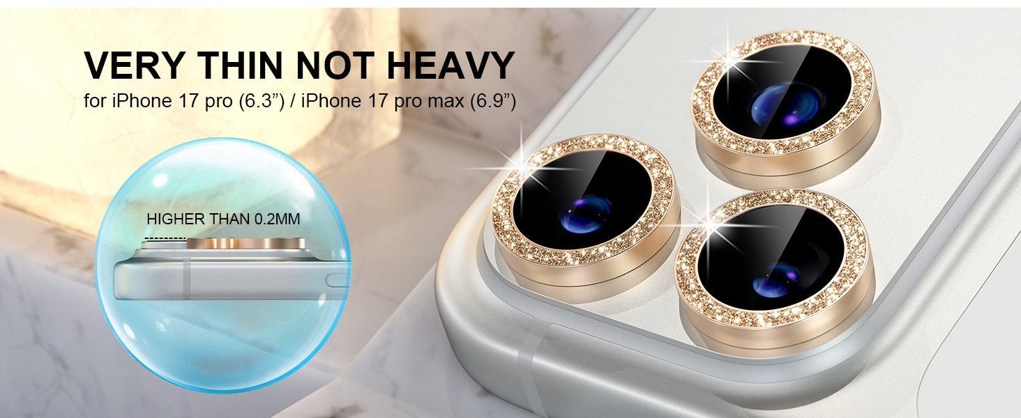 iPhone 17 pro lens protector