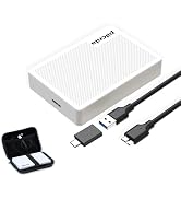 PILCNLA Ultra Slim Portable External Hard Drive with Carrying Case,1TB USB3.0 HDD Storage for Xbo...