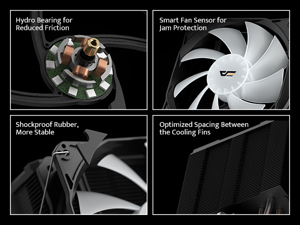 CPU COOLER Z4 PRO MIST detail