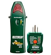 Extech - 1218G94EA - CB10 Circuit Breaker Finder, Locates fuses/Breakers, Tests receptacles and G...