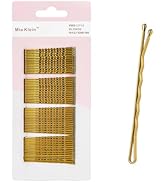 Mia Klein Bobby Pins, Hair Pins 2 Inch 60PCS Crimped Hair Grips for Kids, Girls, and Women, Secur...