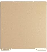 Creality K2 PEI Double Sided Frosted Build Plate Textured PEI Build Plate Flexible Removal Spring...