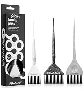 FRAMAR Hair Color Brush Set – Glitter Color Brush, Hair Dye Brush Kit, Hair Coloring Brush, Hair ...