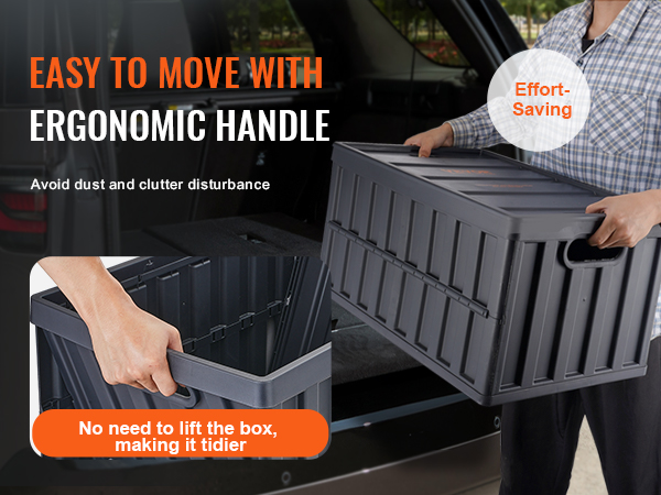 folding storage bins