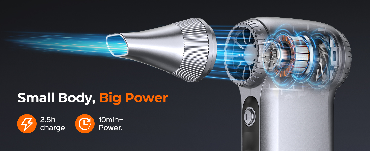 High velocity brushless motor