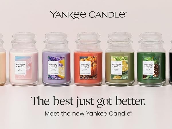 Meet the new Yankee Candle. The best just got better