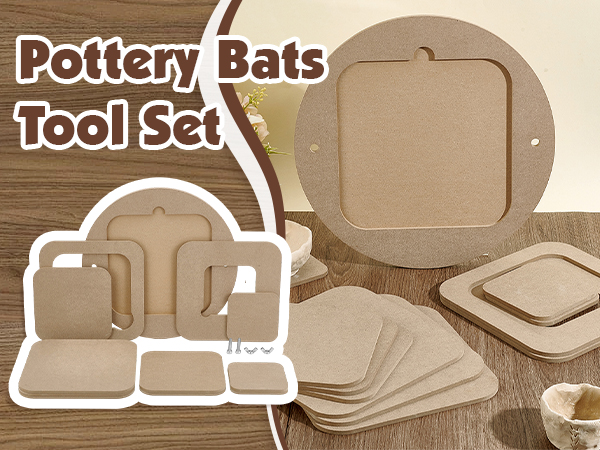 Pottery Bats Tool Set