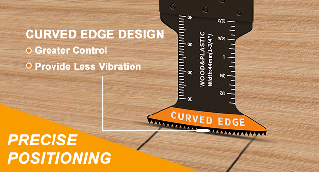 CURVED EDGE SAW BLADES