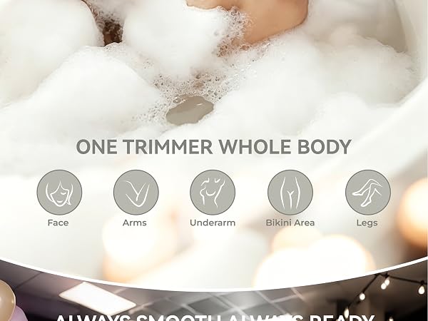 one trimmer whole body