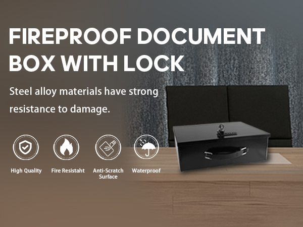 Fireproof Document Box 