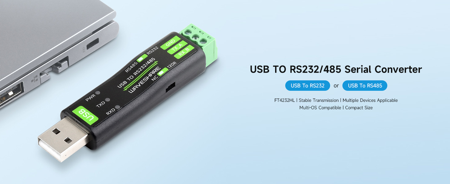 USB TO RS232-485