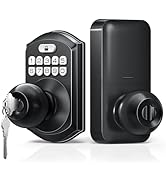 TEEHO Keyless Entry Door Lock - Keypad Door Lock with Handle - Electronic Digital Door Lock for F...