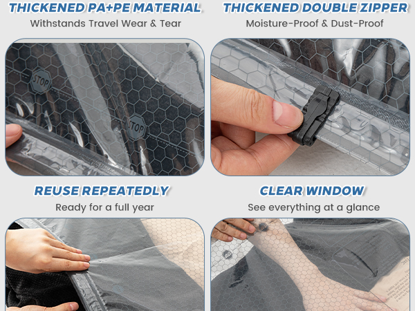 Compression bags for travel