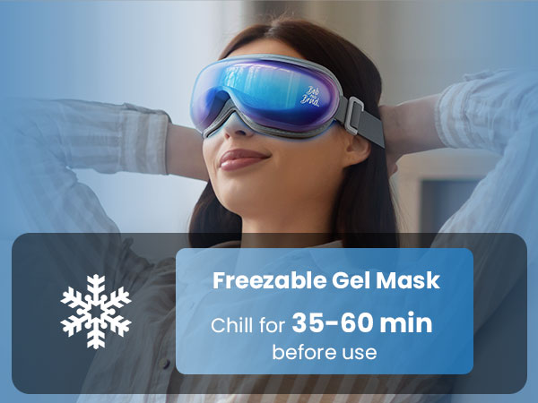 Eye Massager with Heat and Cooling migraine massager migraine relief products headache relief