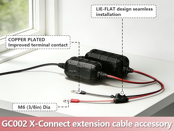 noco battery charger noco cables trickle charger connector noco accessories 
