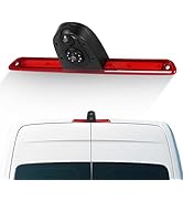 Camecho Top Rear Dual Backup Camera Rear View Compatible for Mercedes Benz Sprinter 2007-2019 Van...