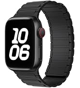 Magnetic Band Compatible with Apple Watch Band 49/46/45/44/42/41/40/38mm, Double Sided Silicone M...