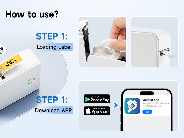 sticker printer color fun office supplies label maker for small business portable label maker