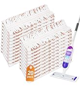 YagoDago 20 Count Power Mop Refills Compatible with Swiffer Power Mop, Disposable Power Mop Pads,...