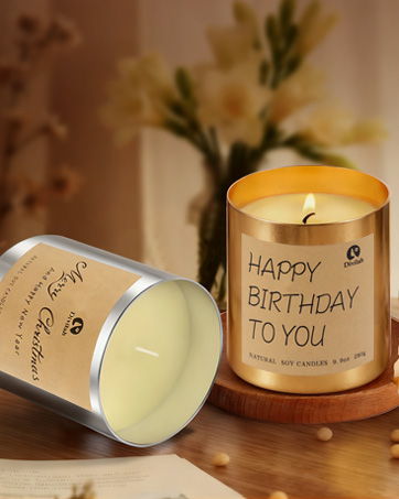 scented candles gift