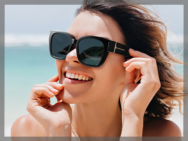 Polarized Fit Over Glasses Sunglasses for Women
