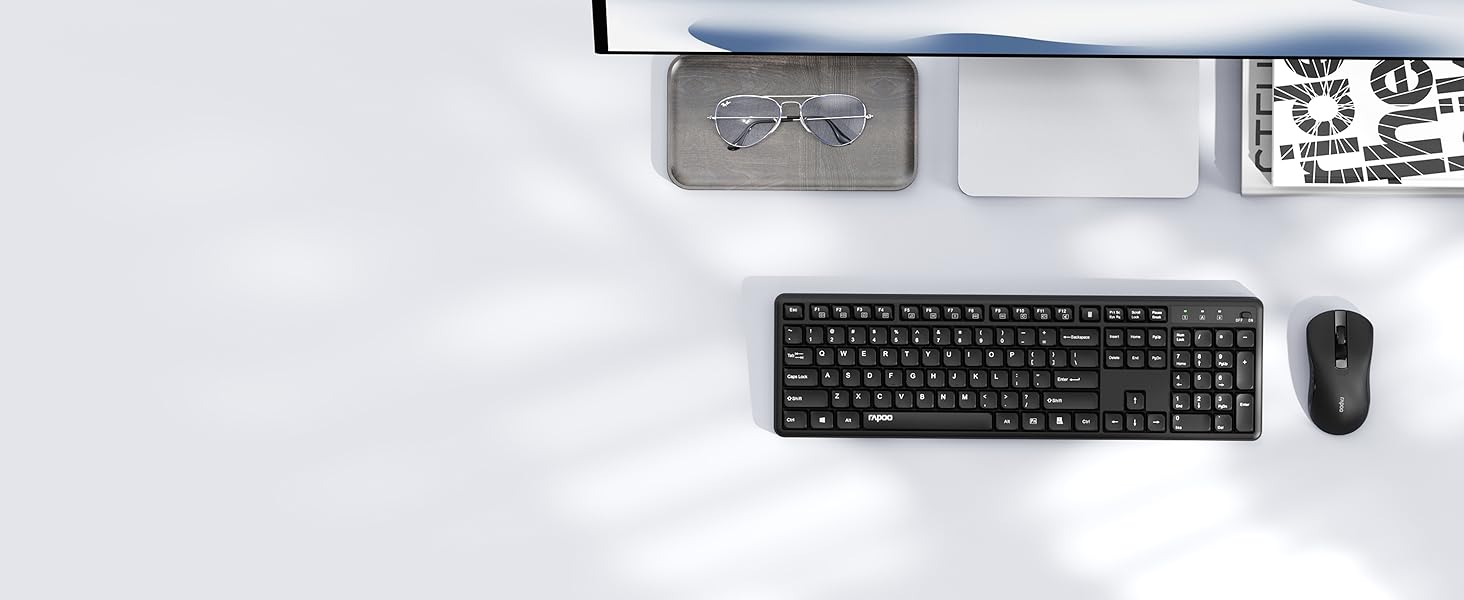 Wireless Keyboard and Mouse Combo