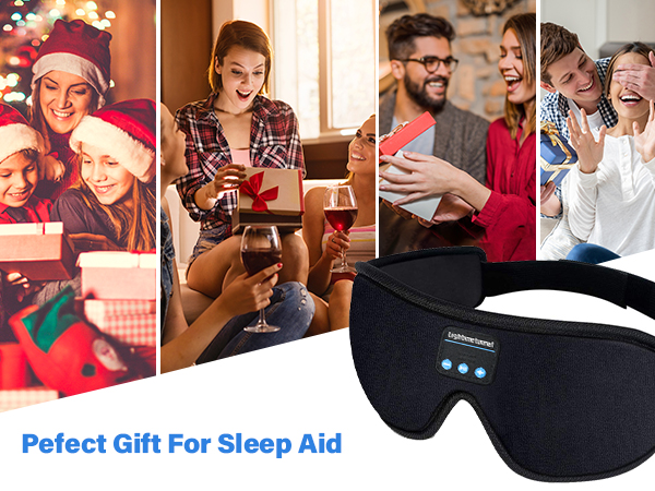 Sleep Headphones Sleep Bluetooth Eye Mask Wireless Sleep Mask Sleep Aid Gift