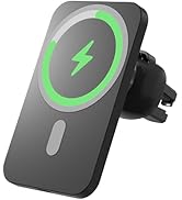 for iPhone Magnetic Charger Wireless for Air Vent, Mag Safe Wireless Car Charger, HYDGYC 15W Fast...