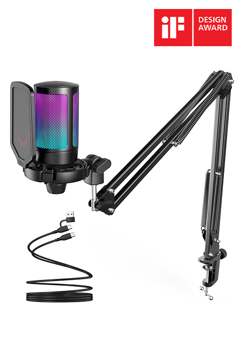 Gaming Streaming USB Microphone