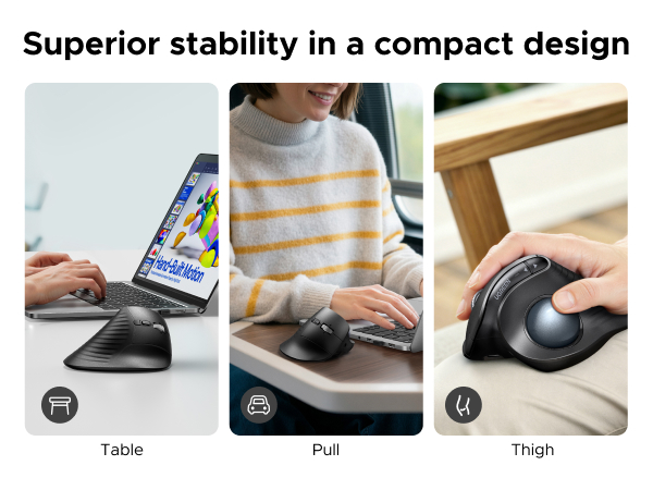 trackball wireless mouse