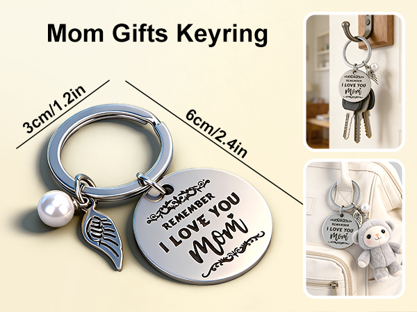 mom keychain